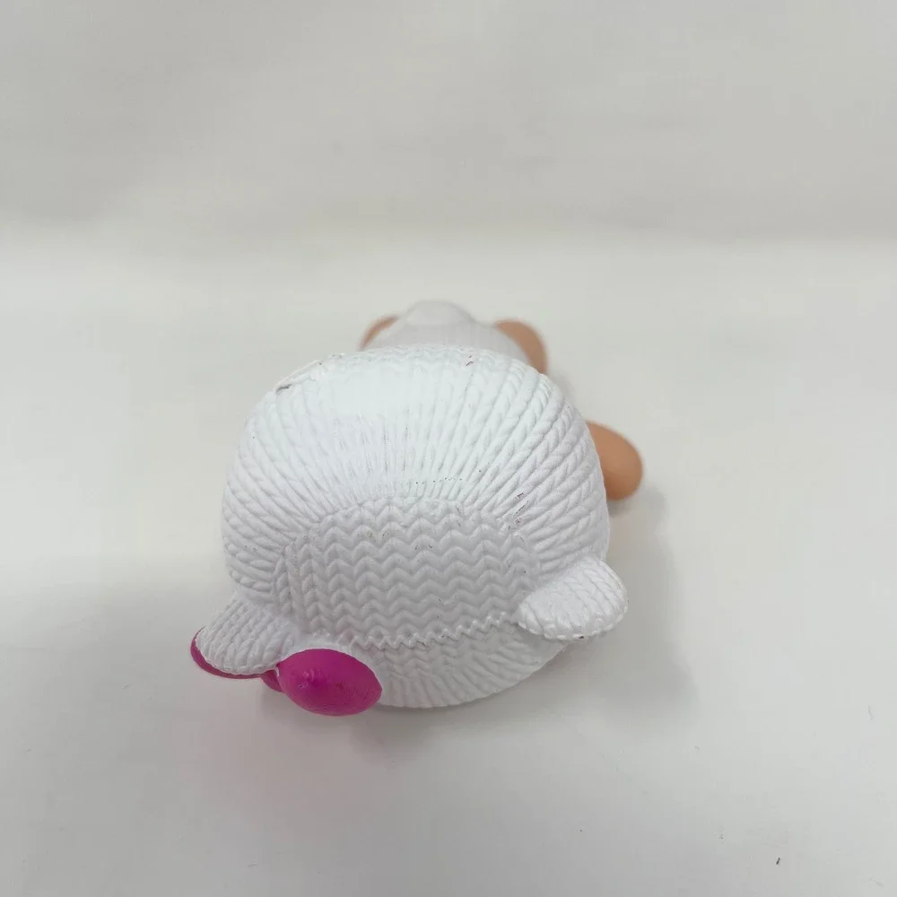 Lalaloopsy Babies Newborns Huggy Made from a Teddy w Bottle White Pink Rare